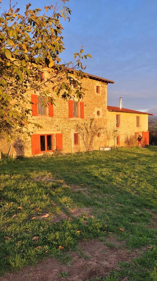Bed and Breakfast Domaine Du Coq En Pat Augerolles Exterior foto